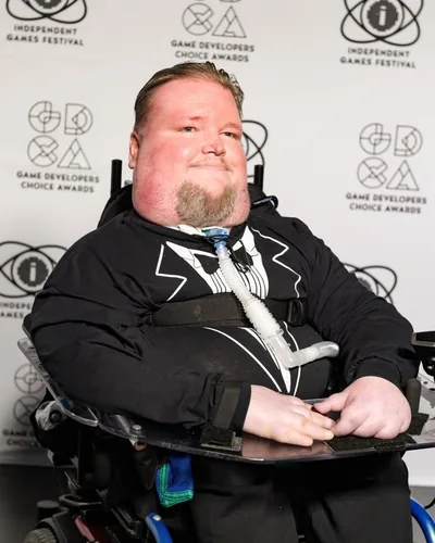 Steve Spohn at the 2022 Game Developers Choice Awards.