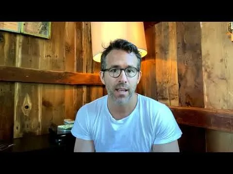 Still from Steve’s 2020 fundraising film with Ryan Reynolds.